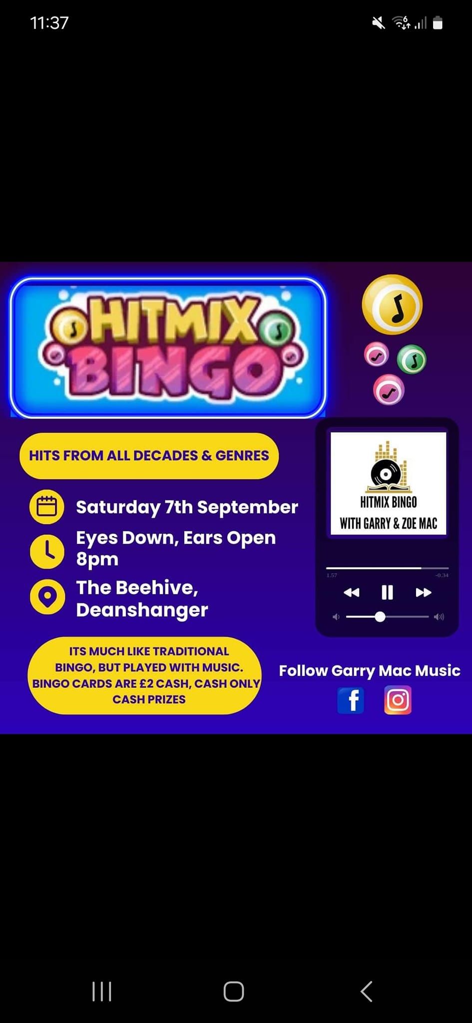 Hitmix Bingo