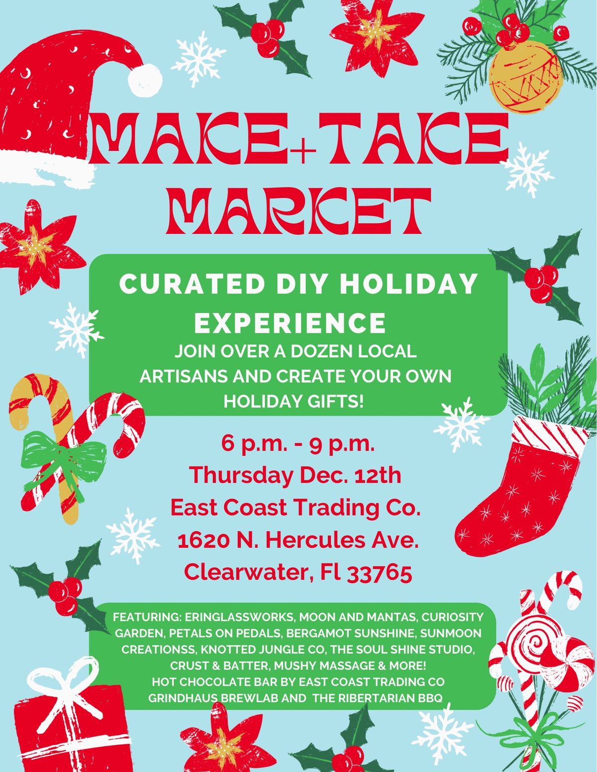 Make & Take Market! A Handmade Holiday Experience\ud83c\udf84\u2728