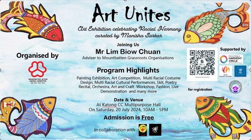Art Unite 2024 Art Exhibition Celebrating Racial Harmony