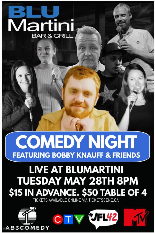 Comedy Night@BLUMartini Featuring Bobby Knauff 