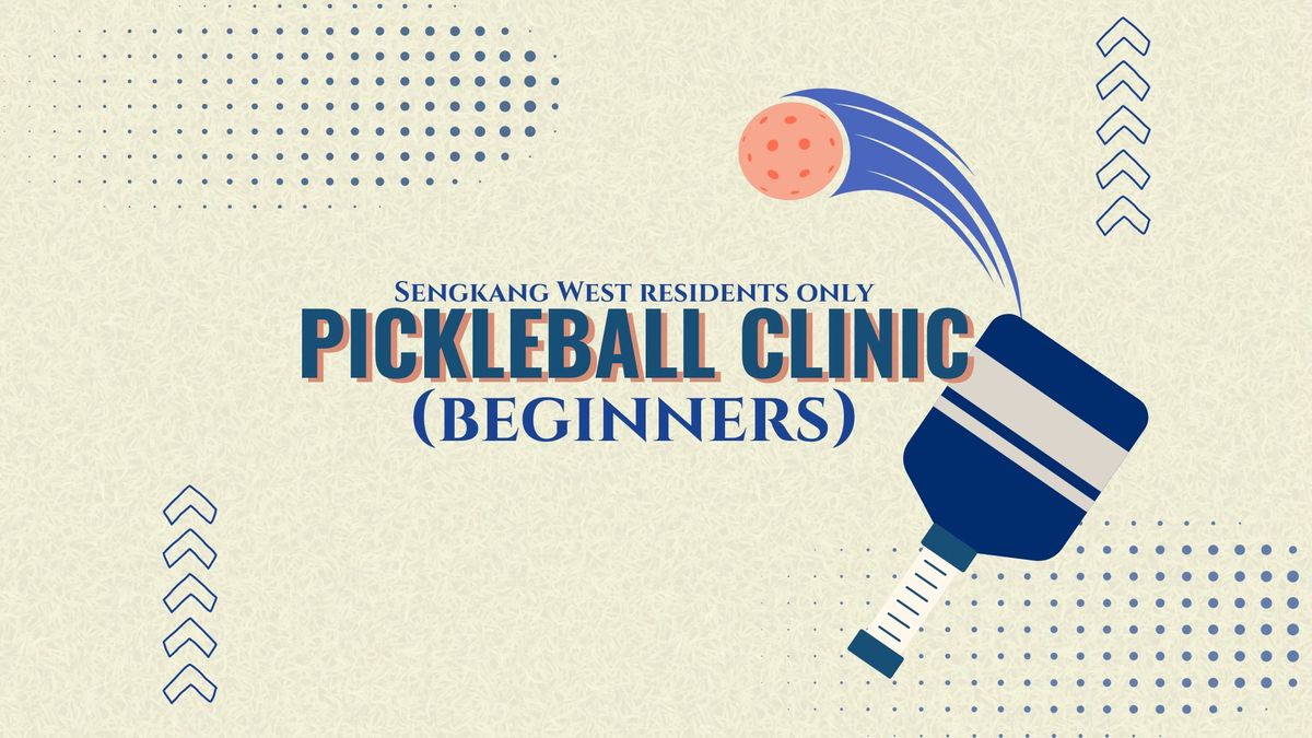 Pickleball Clinic for Beginners