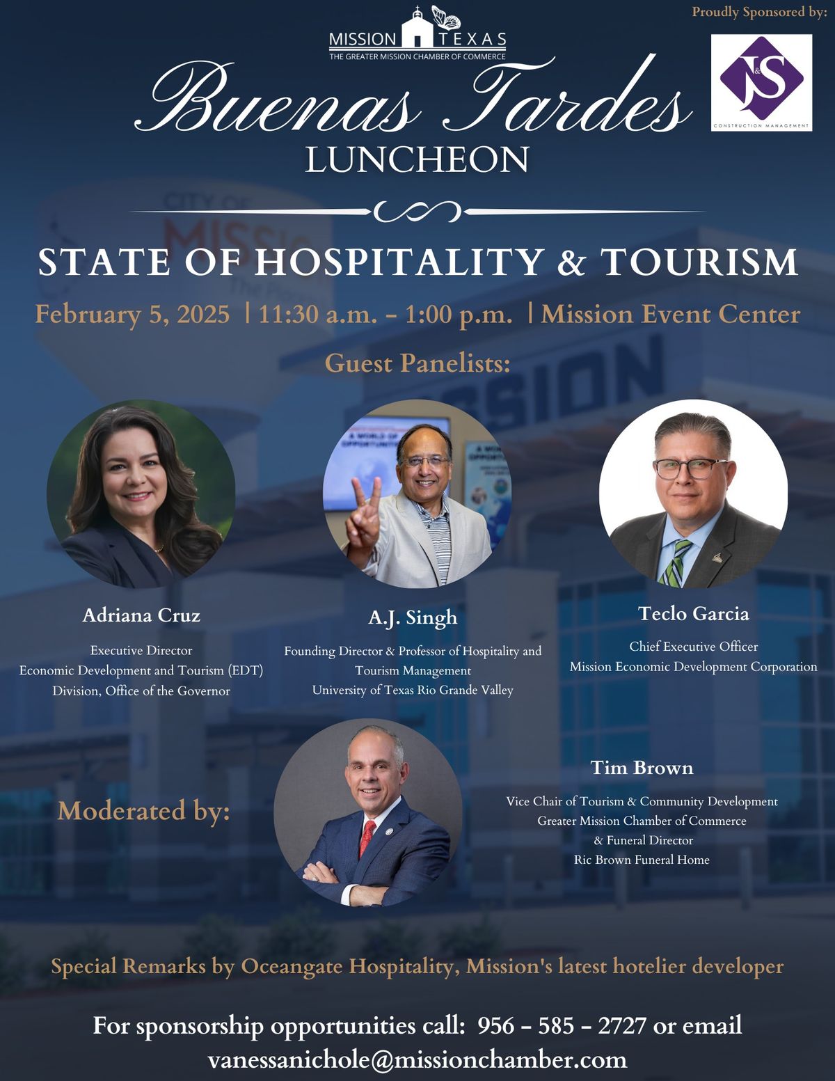 Buenas Tardes Luncheon: State of Hospitality & Tourism