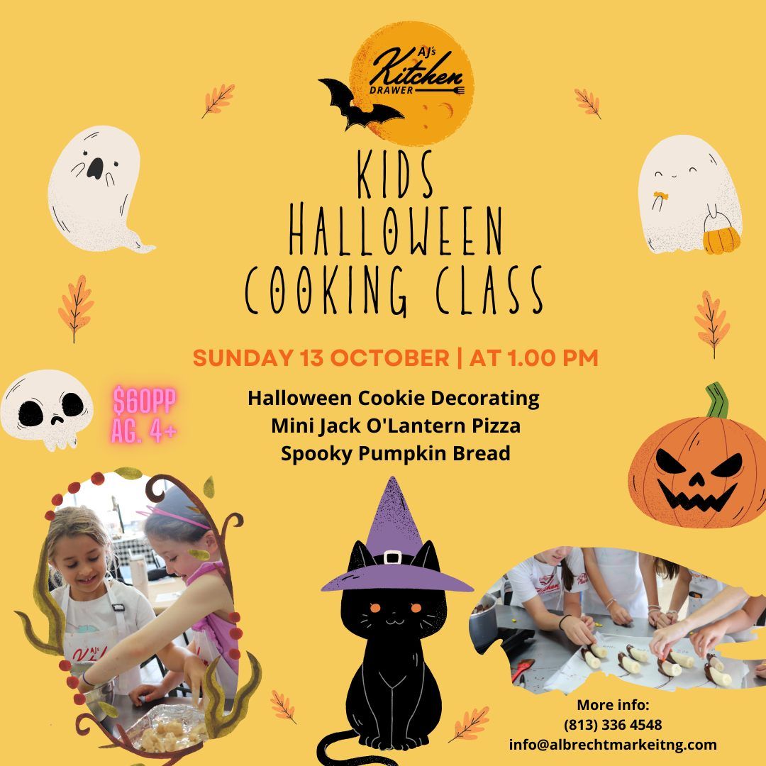 KIDS HALLOWEEN COOKIES DECORATING AND BAKING \u2013 Sunday, 0ct 13th. 1:00PM