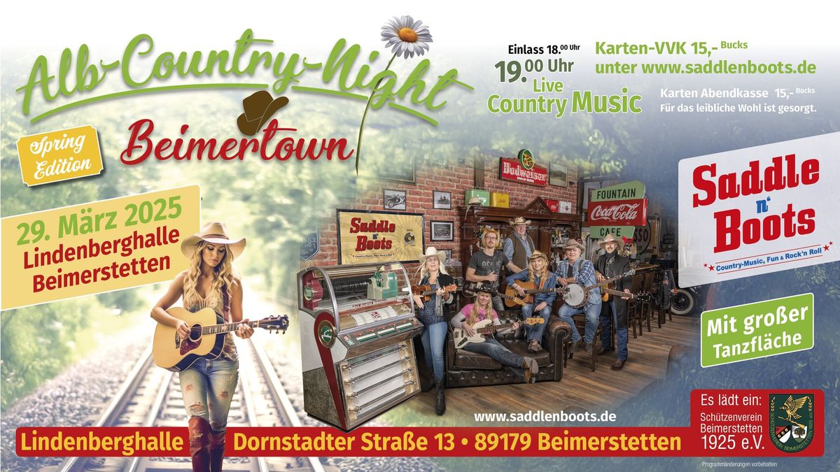 Alb-Country-Night Beimertown w\/ Saddle n\u2019 Boots