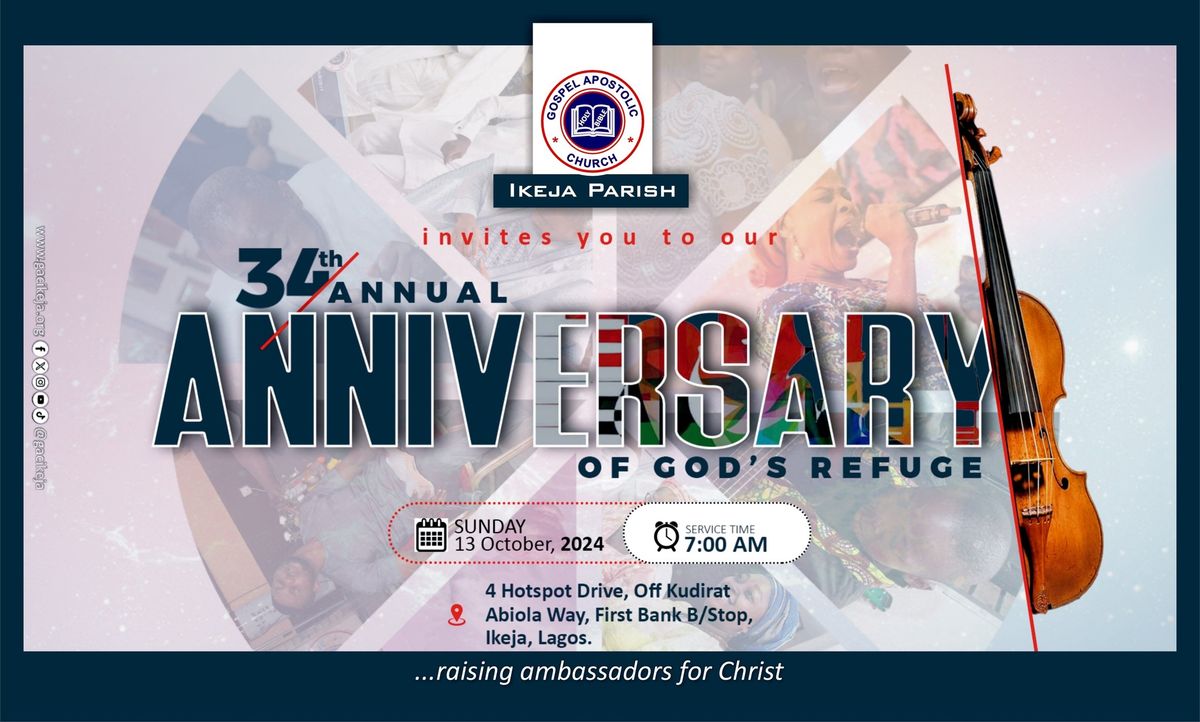 Anniversary of God's Refuge