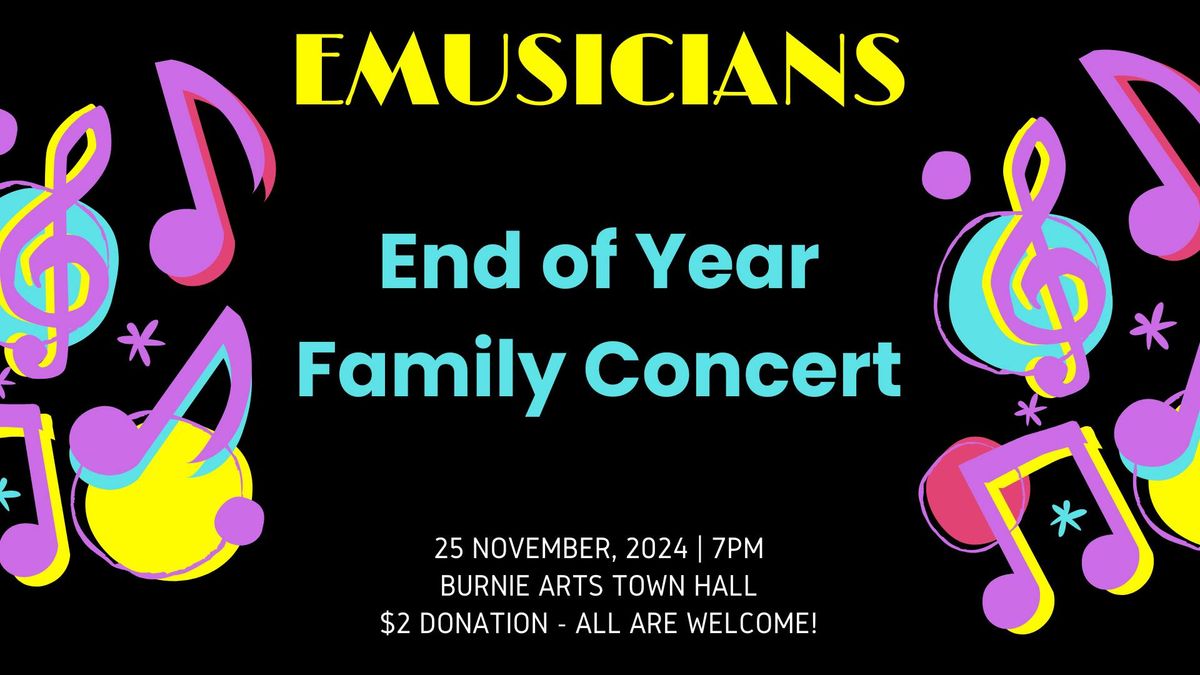 End of Year - Family Concert