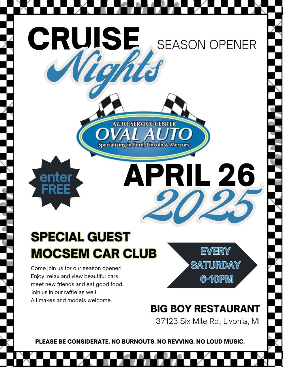 Cruise Nights Season Opener