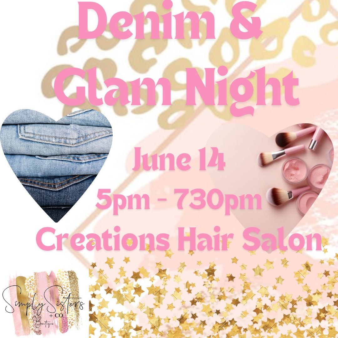 Simply Sisters Denim and Glam Night 