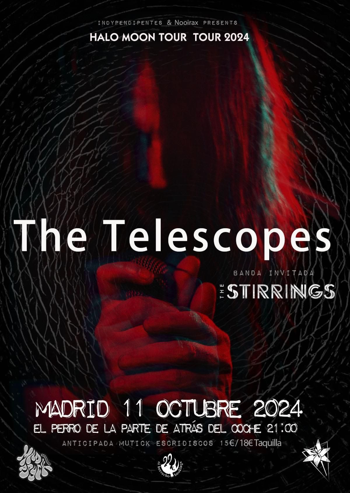 The Telescopes + The Stirrings en Madrid