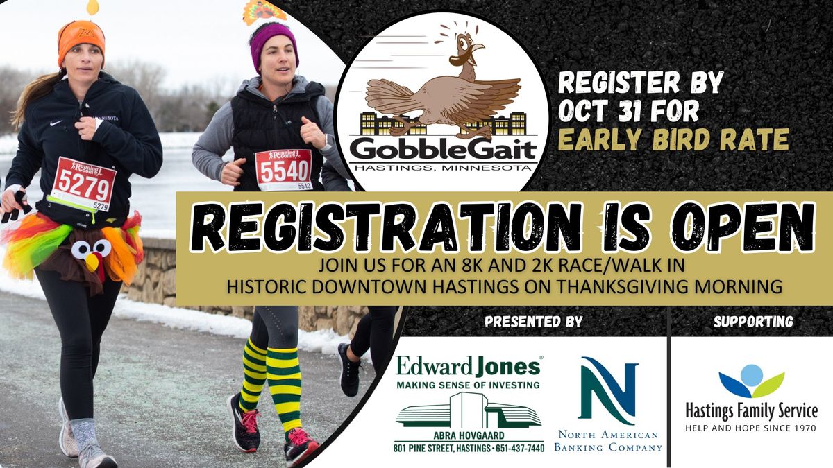 Gobble Gait Race\/Walk Benefiting Hastings Family Service