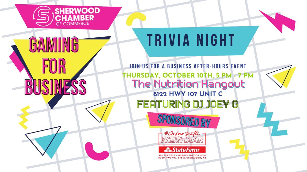 Gaming for Business - 80s Trivia Night!