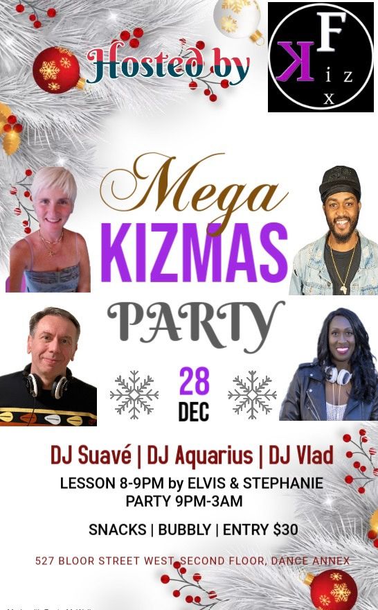 KizMas party hosted by Kiz Fix