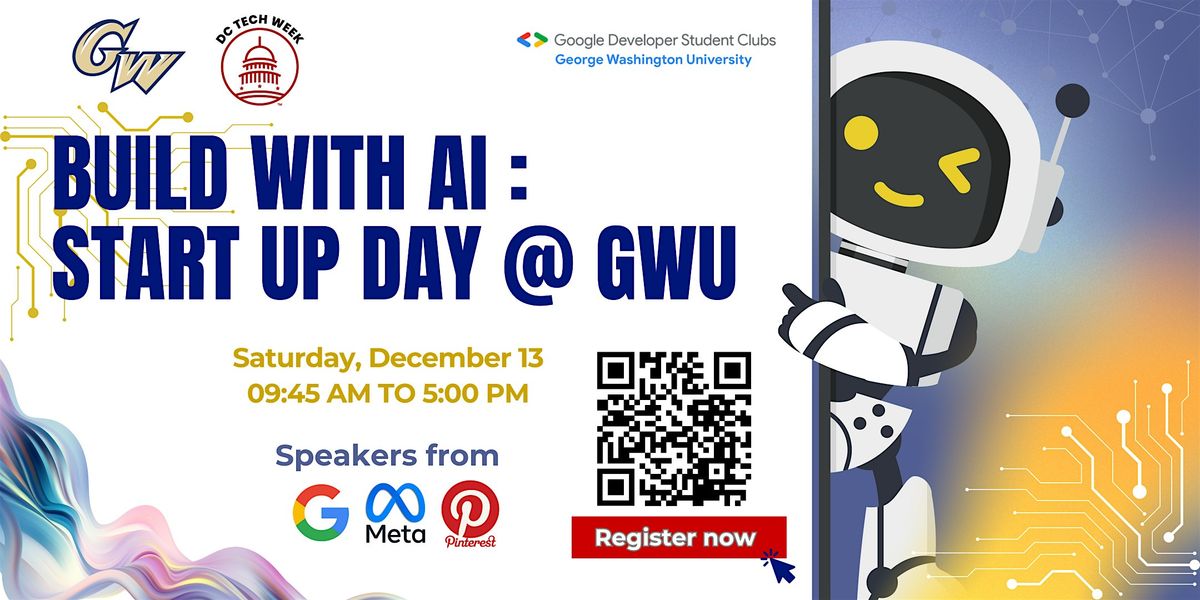 Build With AI: Startup Day @ GWU