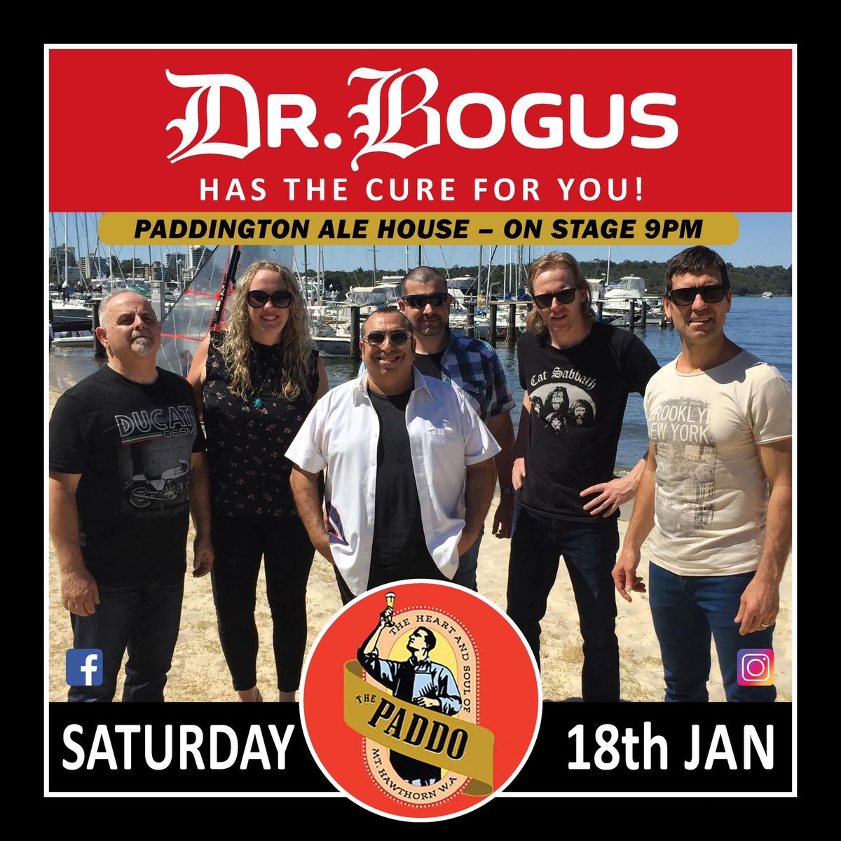 DR BOGUS \/\/ Live at The Paddo \ud83d\ude4c