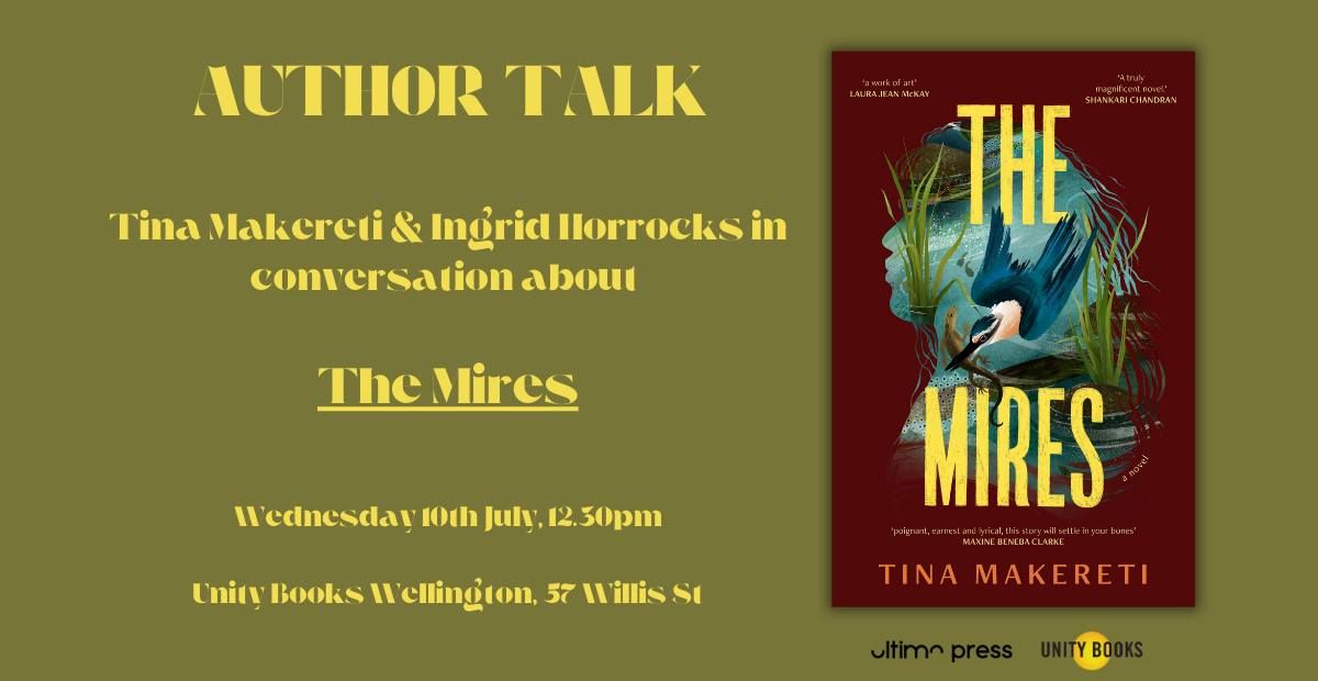 Author Talk: The Mires by Tina Makereti