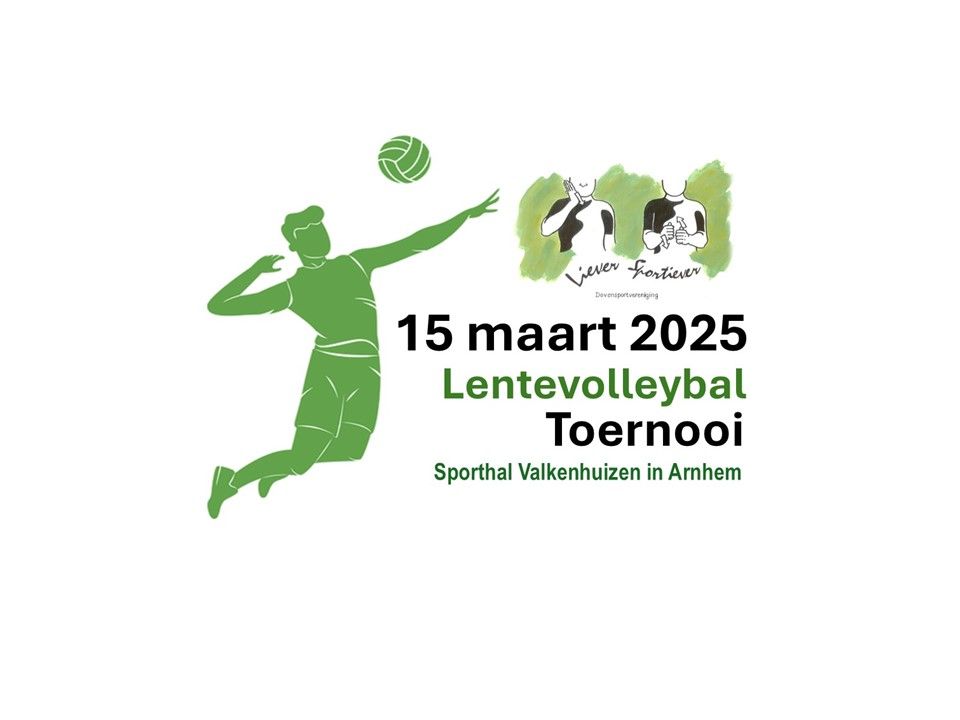 Lentevolleybaltoernooi 2025