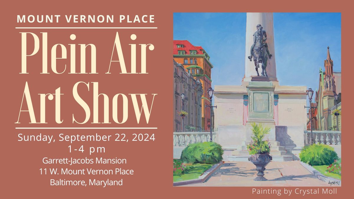 Mount Vernon Place Plein Air Art Show