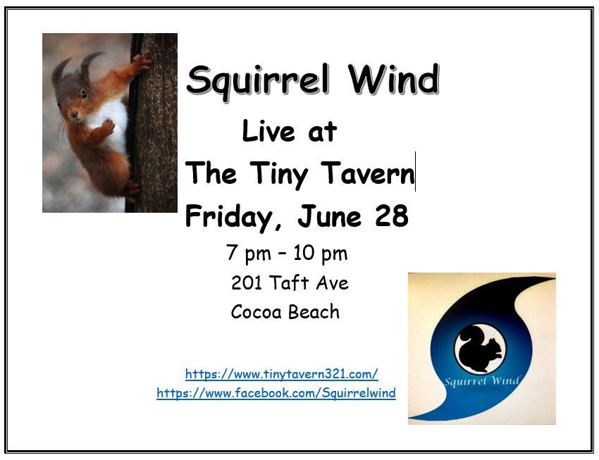 Squirrel Wind at The Tiny Tavern