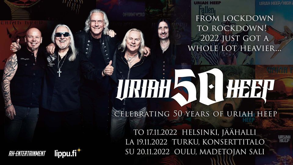 URIAH HEEP - 50TH ANNIVERSARY TOUR