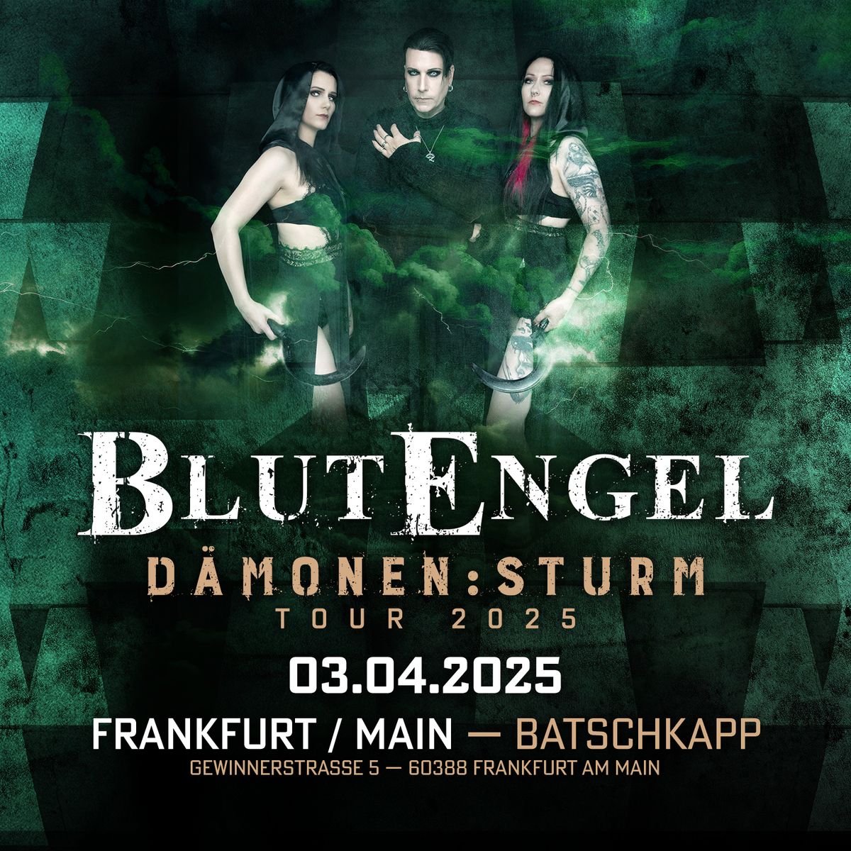 Blutengel - D\u00c4MONEN:STURM Tour - Frankfurt\/Main