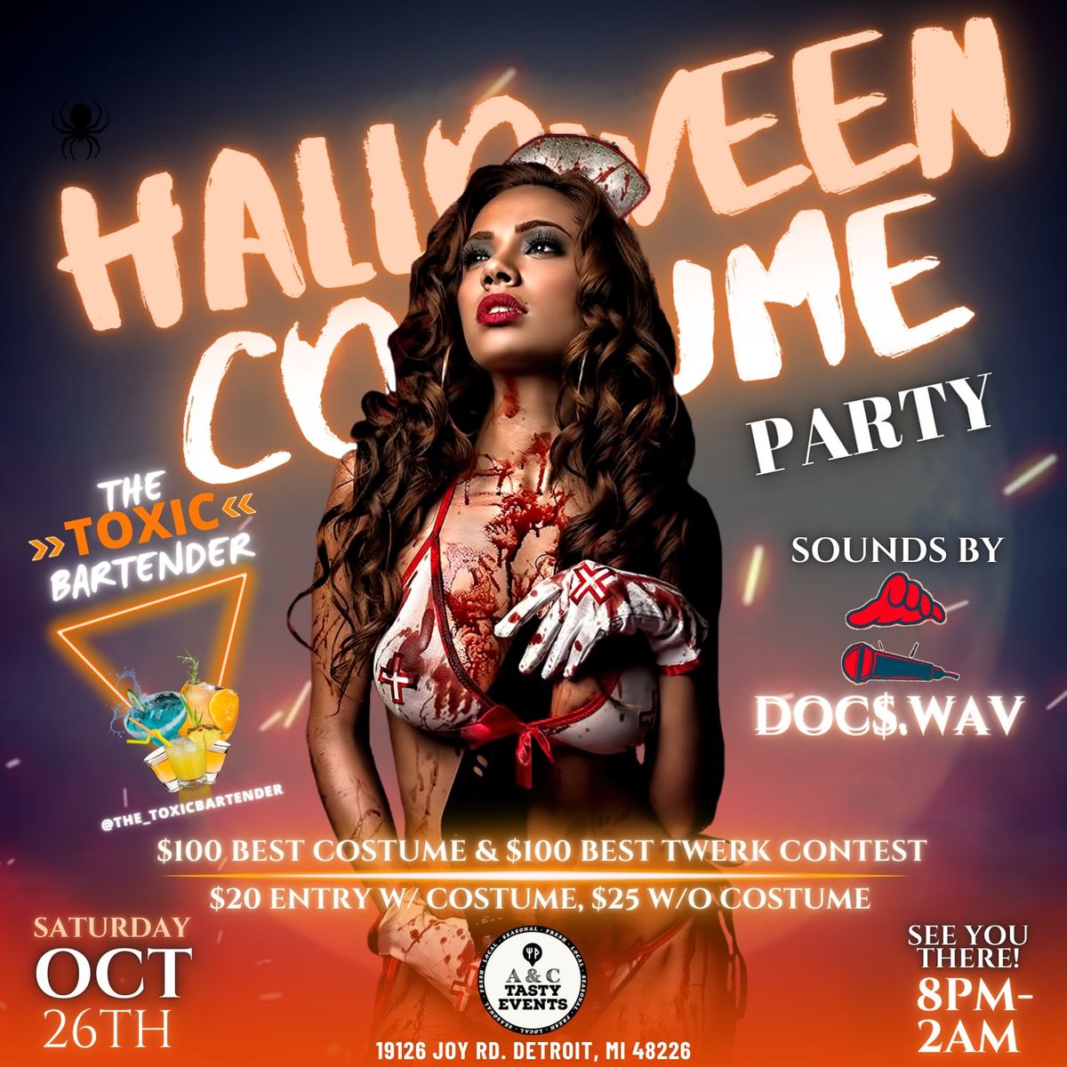 $100 Best Costume Winner \ud83d\udcb8 - \ud83c\udf83 Halloween Costume Party \ud83c\udf83