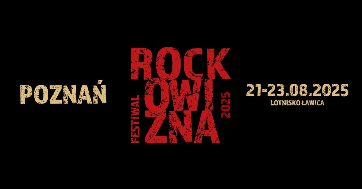 Rockowizna Festiwal 2025 - Pozna\u0144