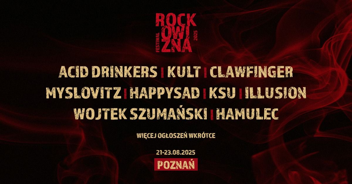 Rockowizna Festiwal 2025 - Pozna\u0144