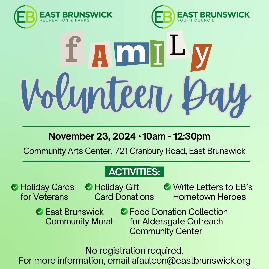 EB Recreation - Family Volunteer Day