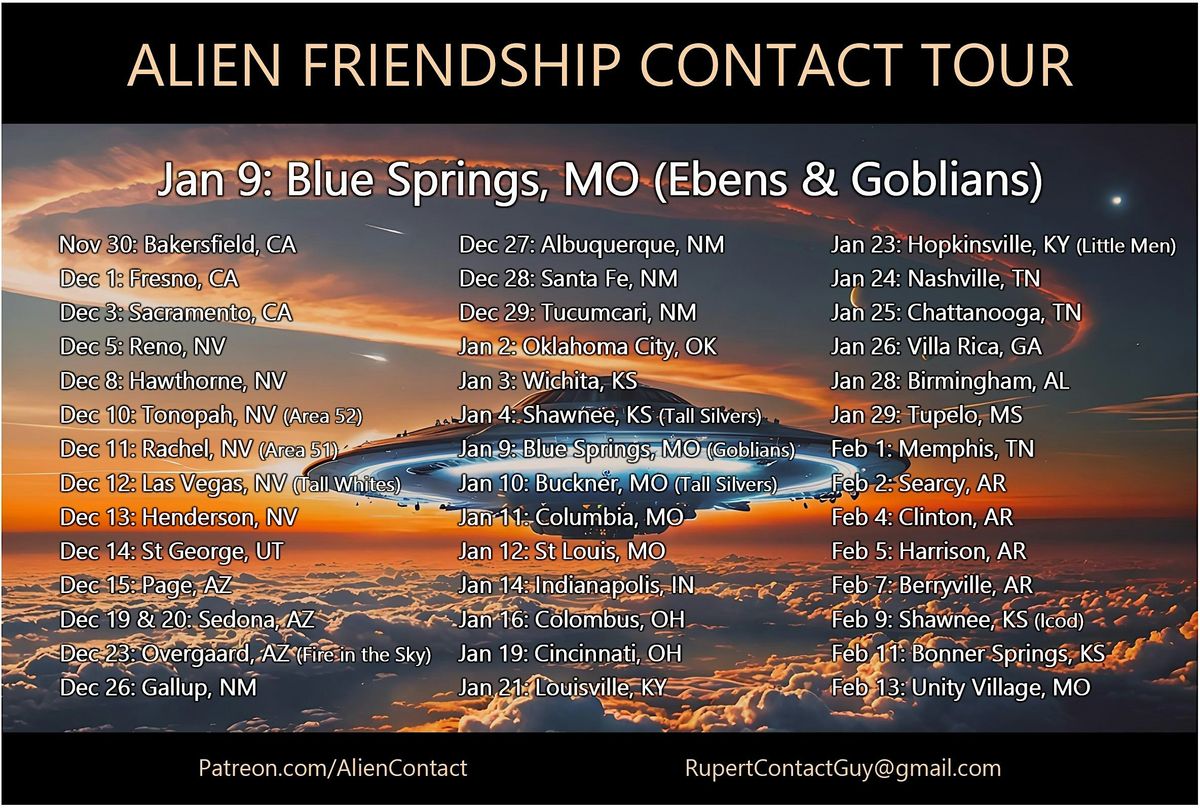 Alien Contact: Blue Springs