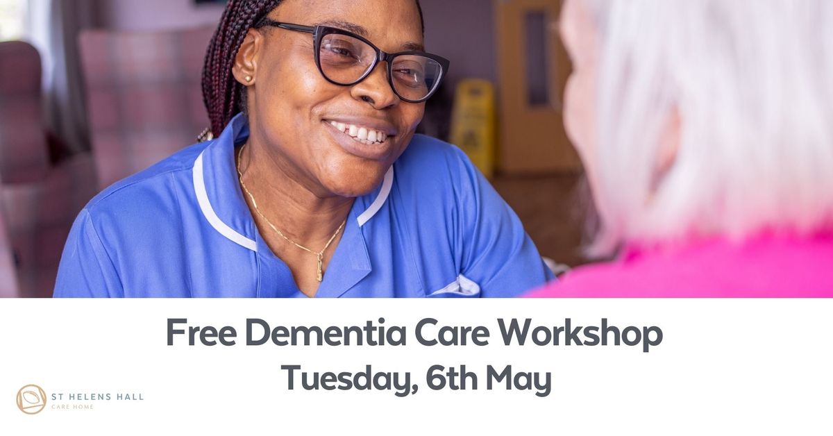 Free Community Dementia Care Workshop