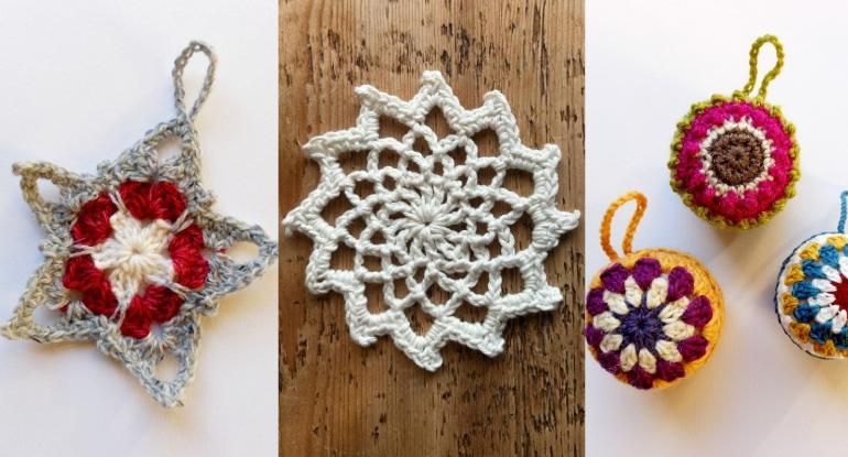 Crochet Christmas Baubles with Karen Thomson - Lauriston Castle Adult Creative Workshops