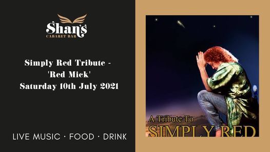 Simply Red tribute \u00a315pp