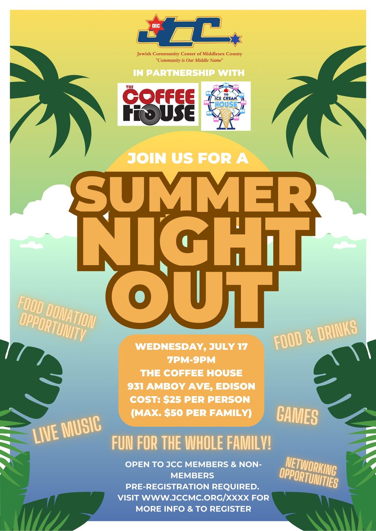JCC SUMMER NIGHT OUT