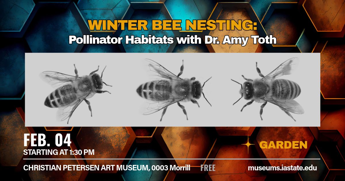 Winter Bee Nesting: Pollinator Habitats with Dr. Amy Toth