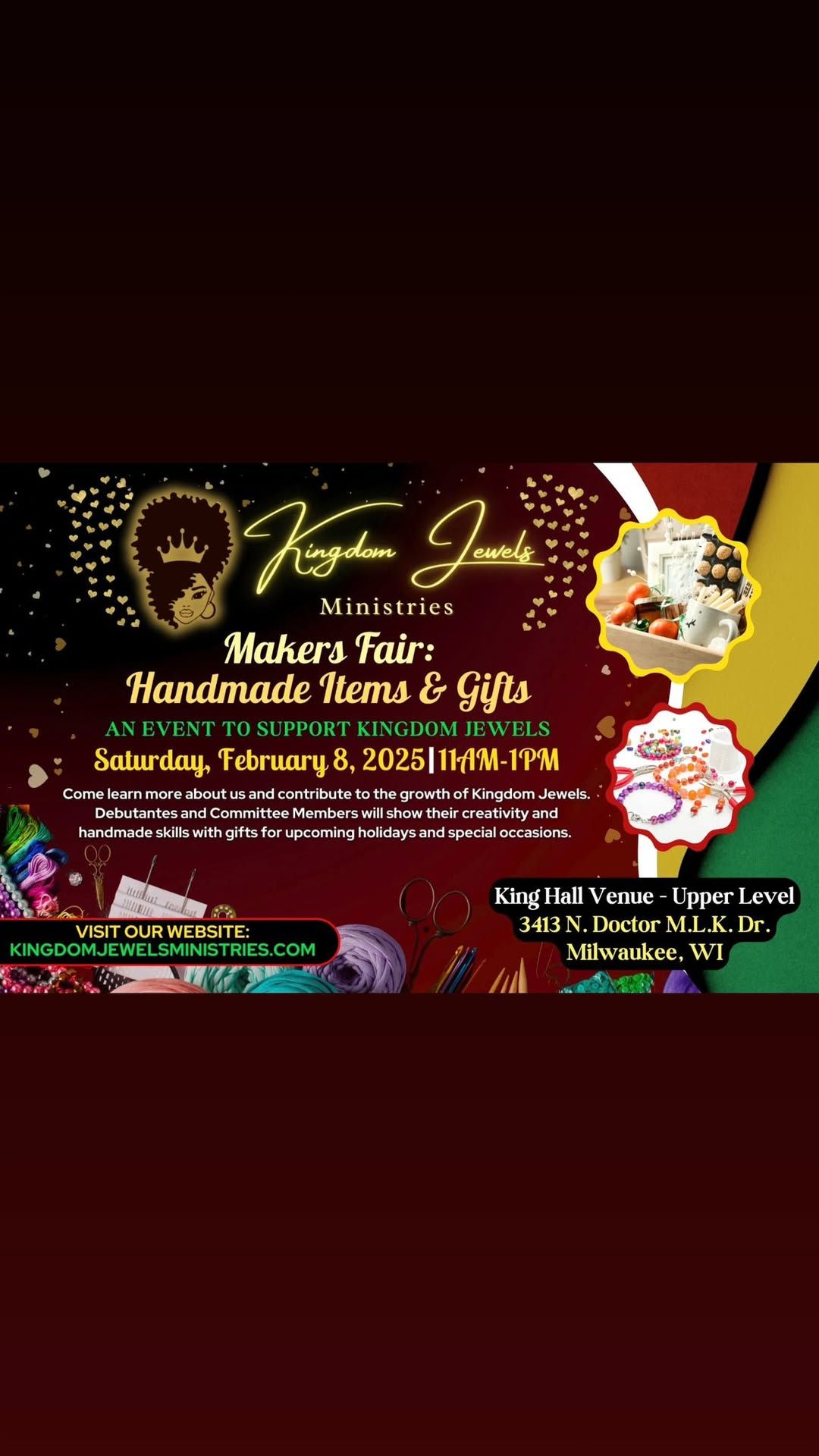 KINGDOM JEWELS MINISTRIES: MAKERS FAIR 2025