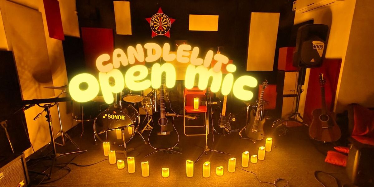 Open Mic: Candlelit (Glow & Flow)