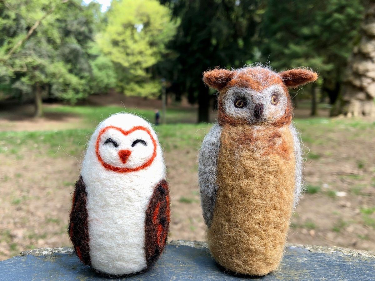 Owl Felting