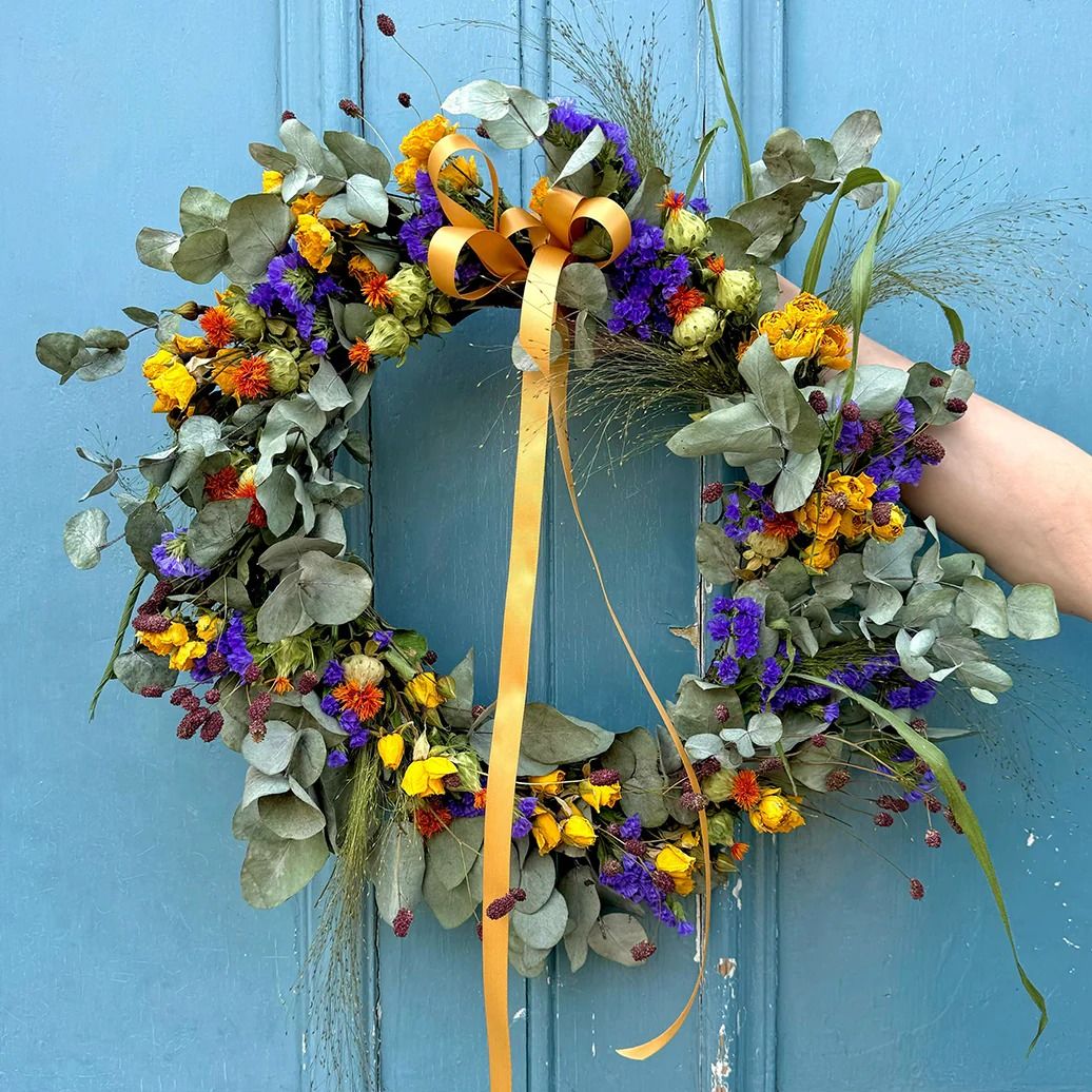 Flower School: Summer Everlasting Wreath Workshop