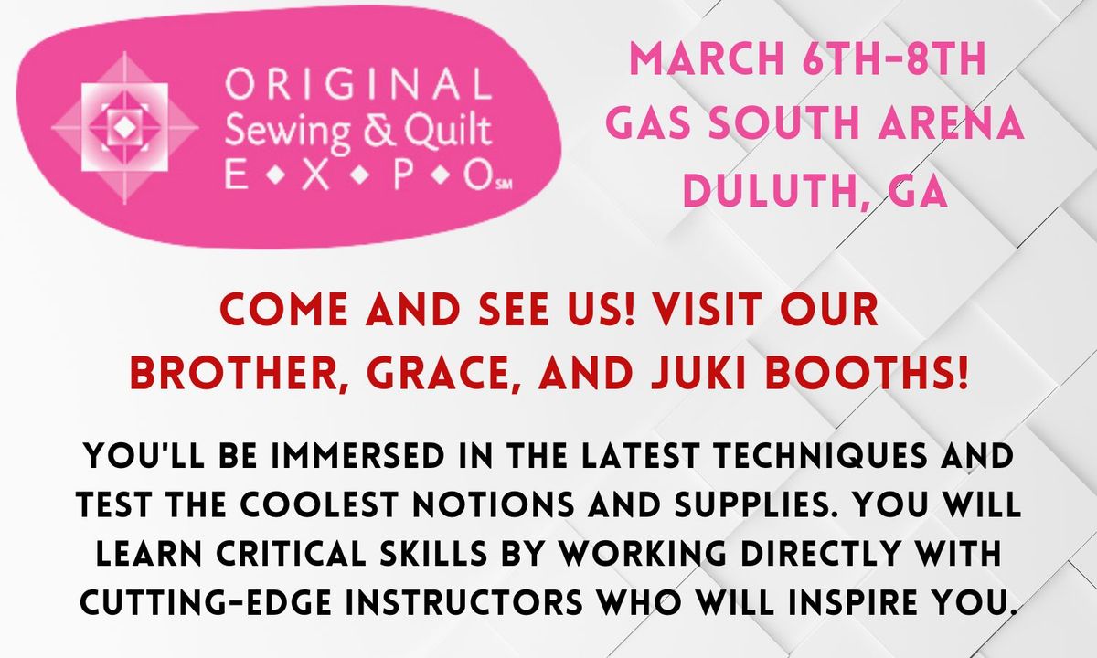 Original Sewing and Quilt Expo