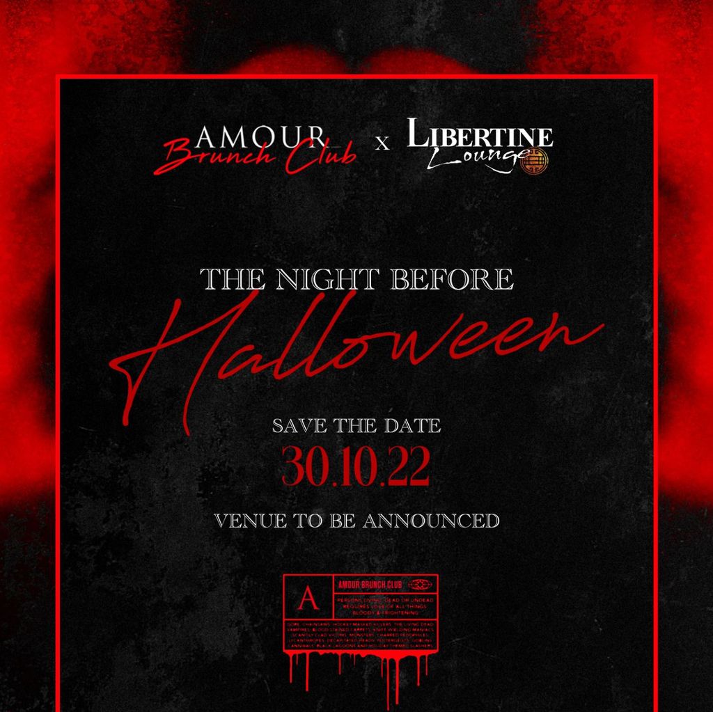 Amour Brunch Club x Libertine Lounge - Halloween Special @ Rozu