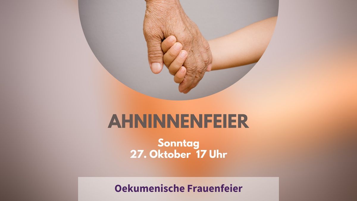 Ahn:innenfeier