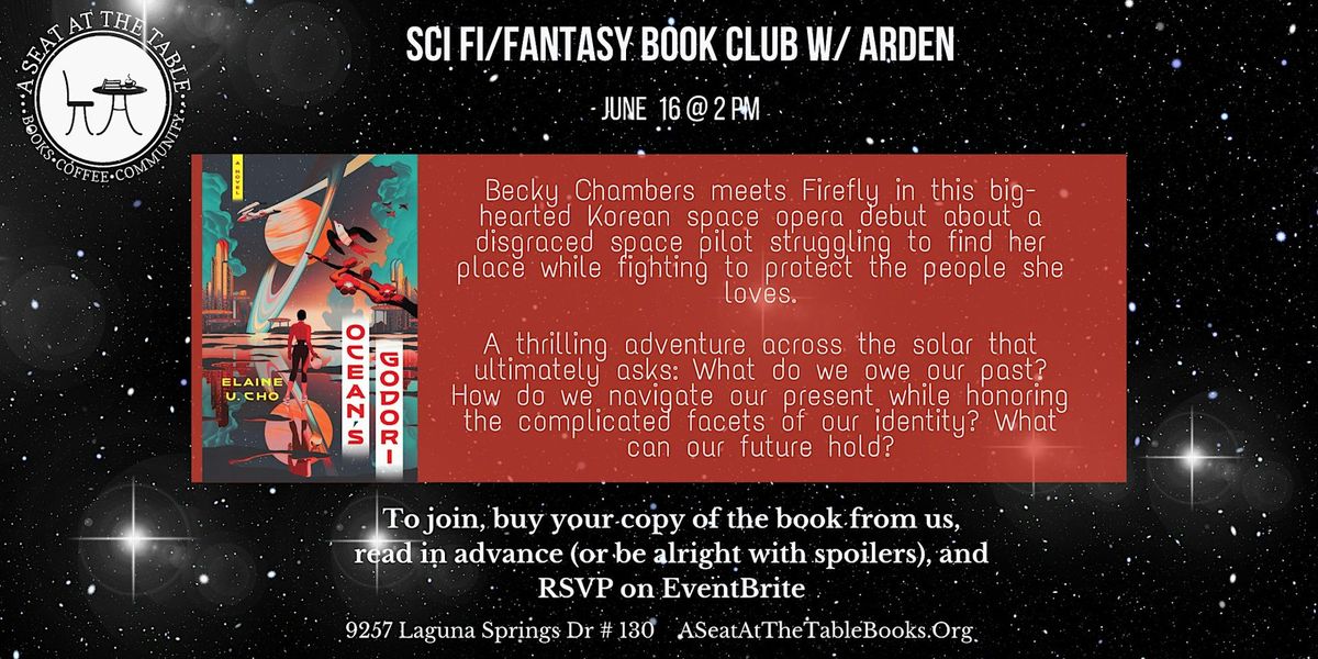 Sci Fi\/Fantasy Book Club w\/ Arden: Ocean's Godori