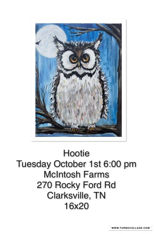 Hootie Paint Class