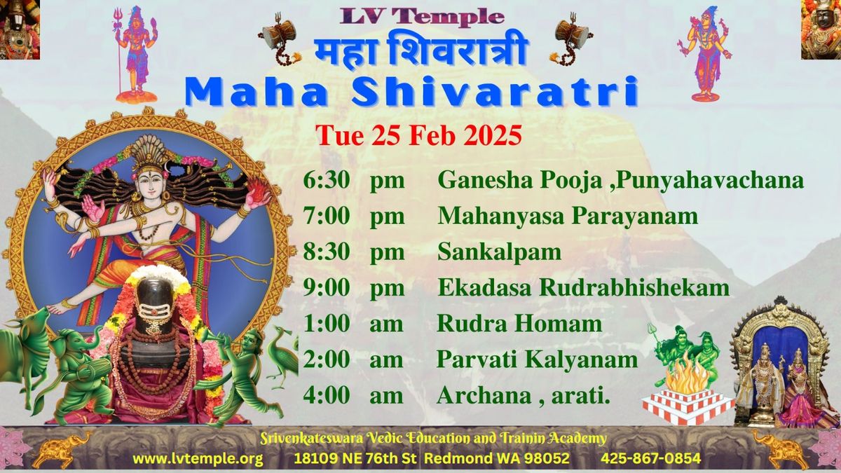 Maha Shivaratri Celebrations