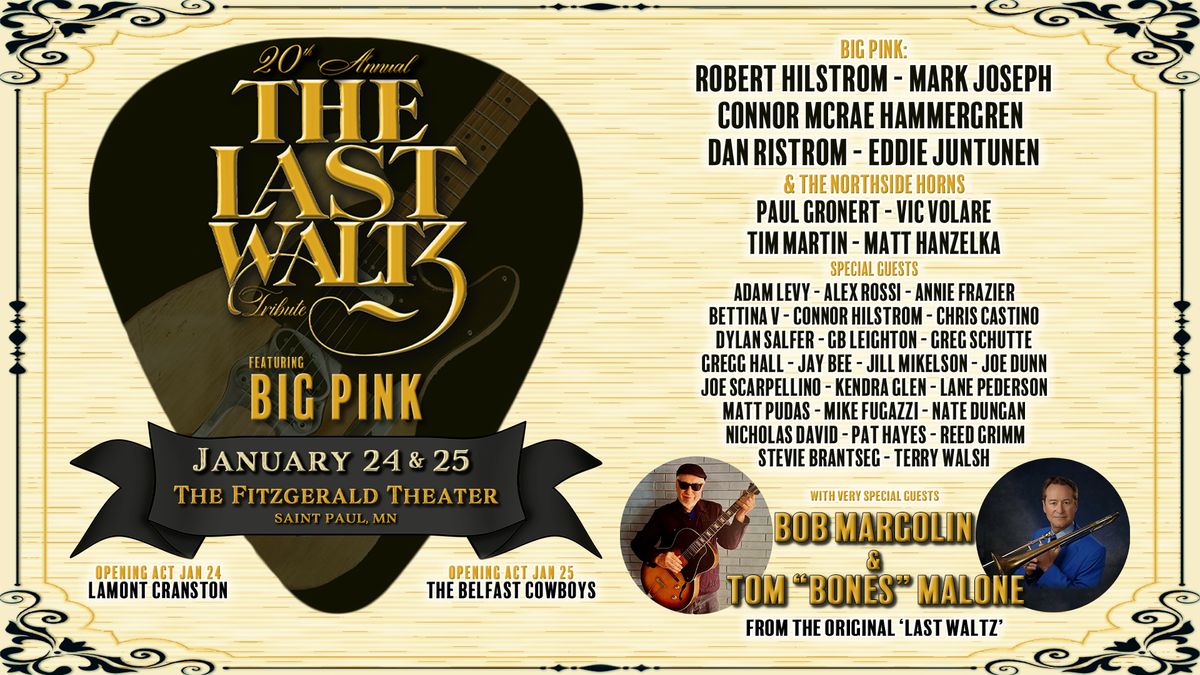 The 20th Annual The Last Waltz Tribute ft. Big Pink 