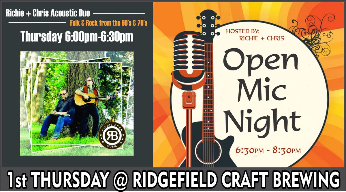 10-3-24 RICHIE+CHRIS \/ OPEN MIC FIRST THURSDAY @ RCB