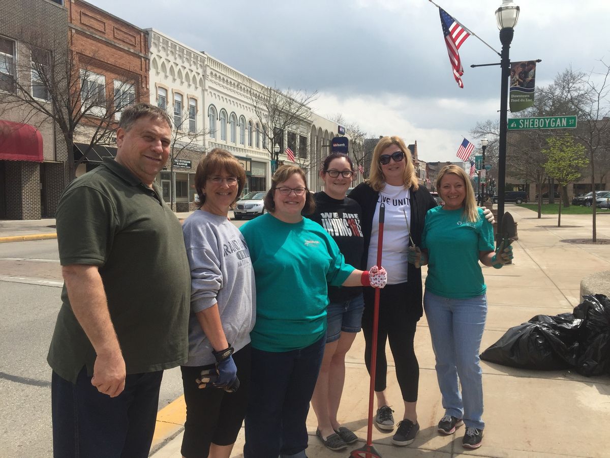 Downtown FDL - Clean Up Day