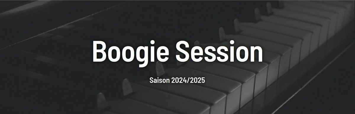 BOOGIE SESSION - I love Rythm'n Blues