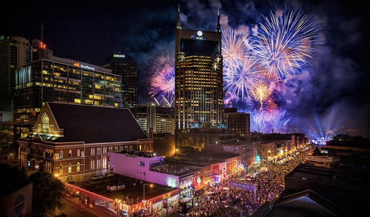 4th of July VIP Nashville Experience with Fireworks and Drink Deals