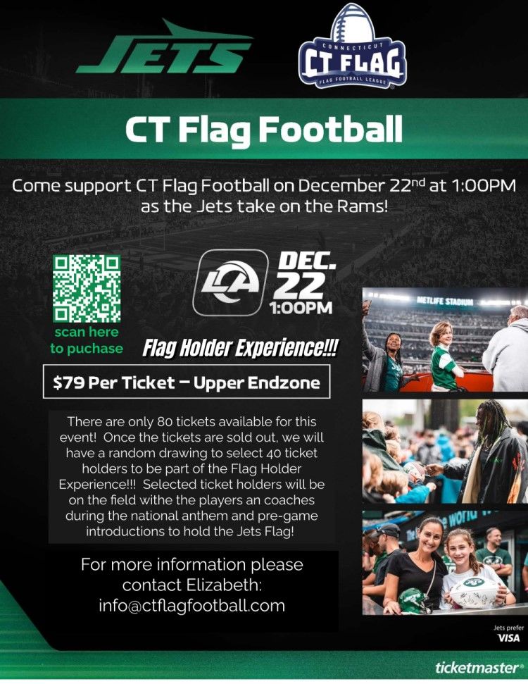 CT Flag Trip to a New York Jets Game!